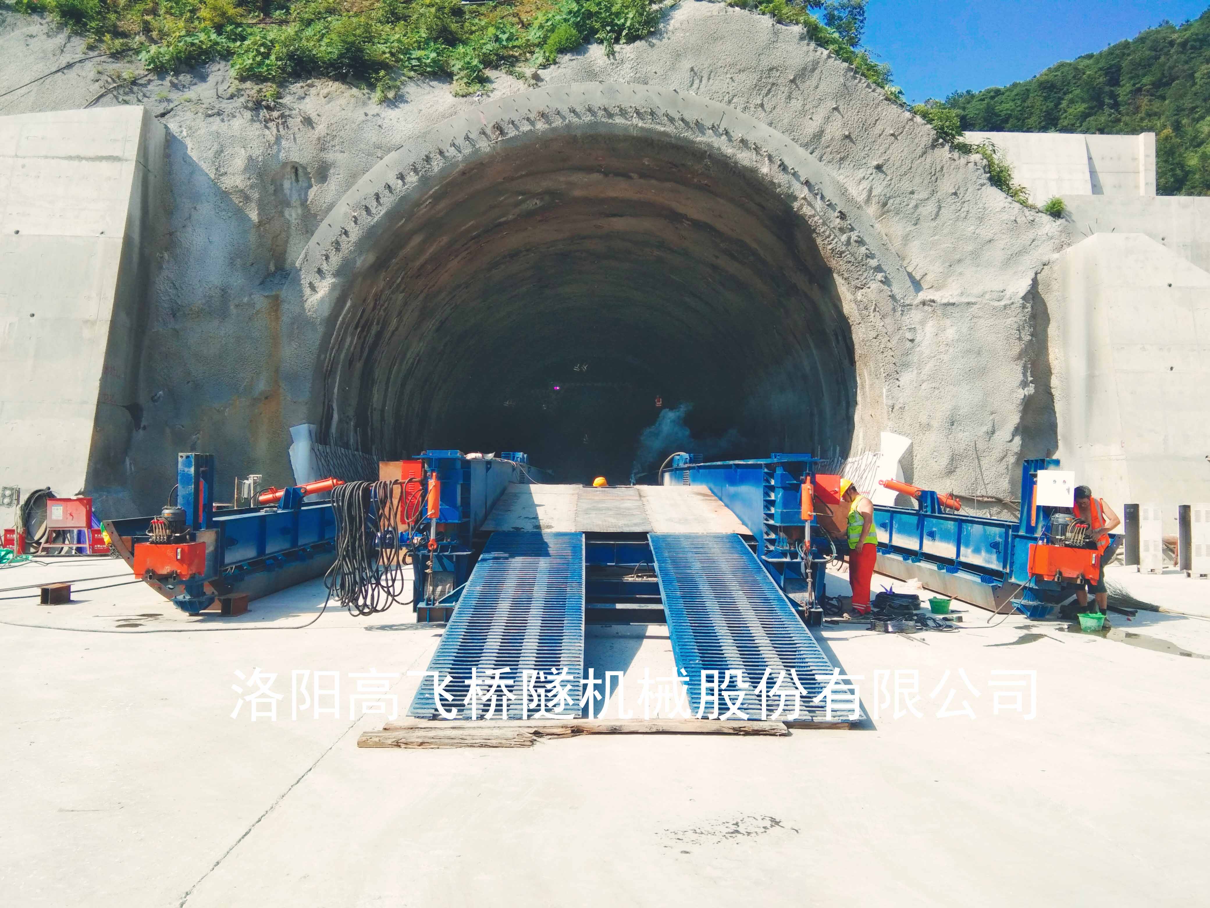 液壓仰拱棧橋 液壓仰拱棧橋